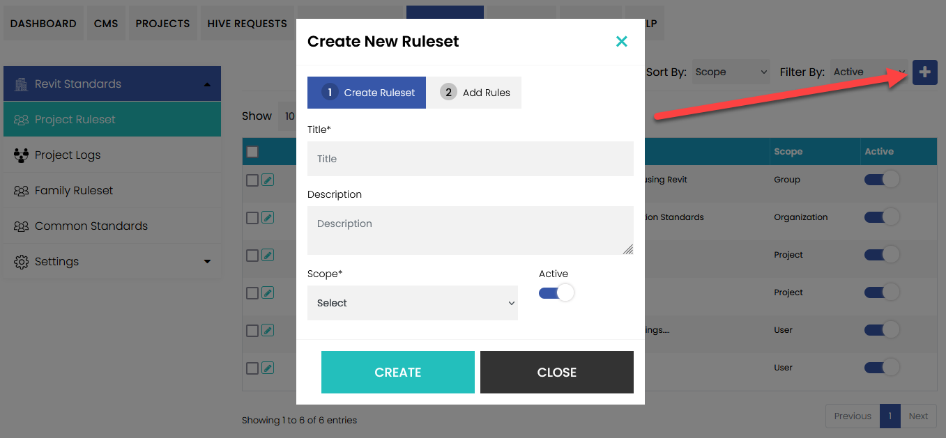 HIVE Standards Rulesets